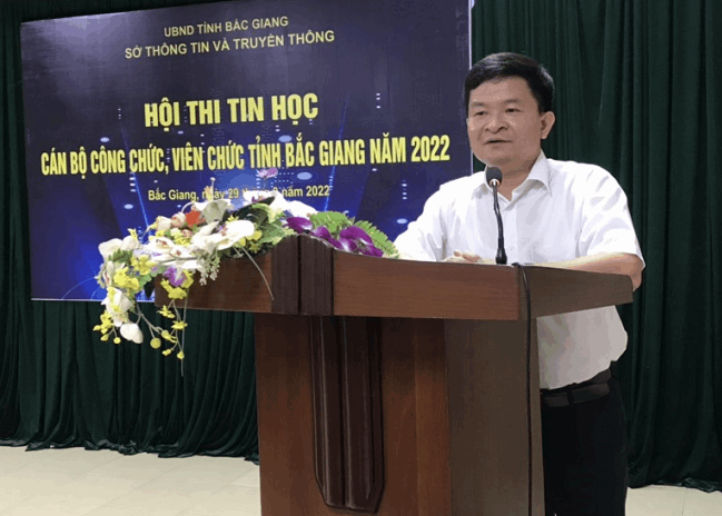 Hội thi Tin học cho cán bộ công chức viên chức tỉnh Bắc Giang năm 2022