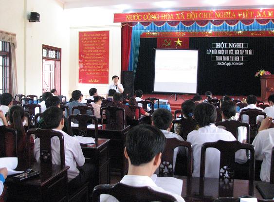 Hội nghị tập huấn nghiệp vụ trang thông tin điện tử huyện Yên Thế